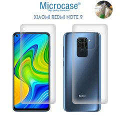 Microcase Xiaomi Redmi Note 9 Full Ön Arka Kaplama TPU Soft Koruma Filmi