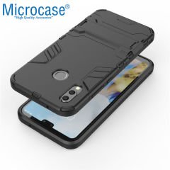 Huawei P20 Lite Alfa Armor Kılıf + Tam Kaplayan Cam