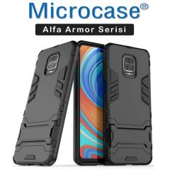 Microcase Xiaomi Redmi Note 10 Lite Alfa Seri Armor Standlı Kılıf