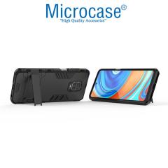 Microcase Xiaomi Redmi Note 10 Lite Alfa Seri Armor Standlı Kılıf