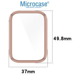 Microcase Xıaomi Smart Band 8 Pro   Ekran Korumalı Sert Rubber Kılıf - AL3173