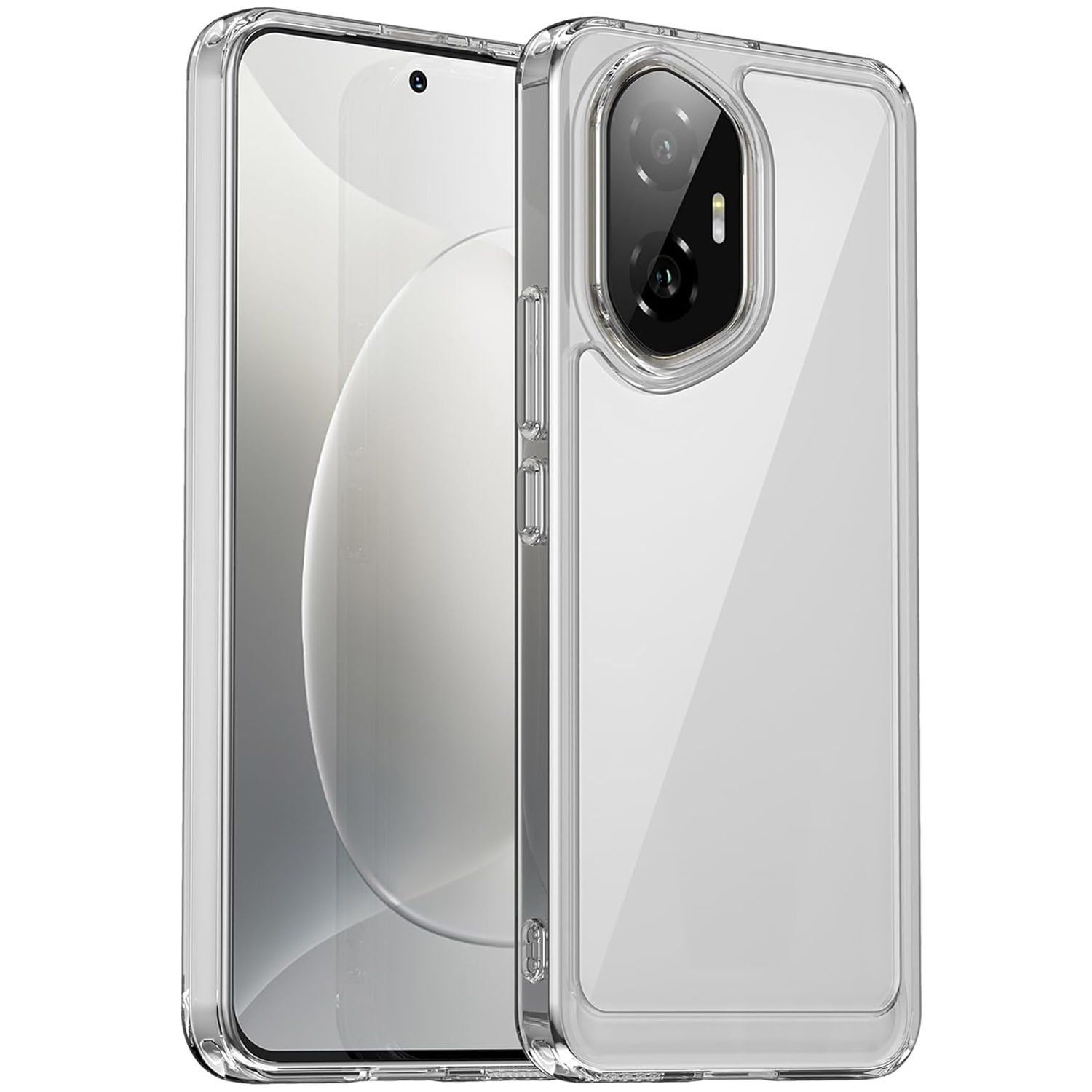 Microcase Honor 300 Pro Shield Serisi Darbeye Dayanıklı Yarı Esnek Plastik Tpu Kılıf - AL8100