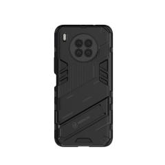 Microcase Huawei Nova 8i Matrix Serisi Armor Standlı Kılıf - Siyah