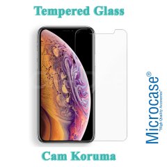 Microcase iPhone XS Max Ön Arka Kaplama Tempered Glass Cam Koruma