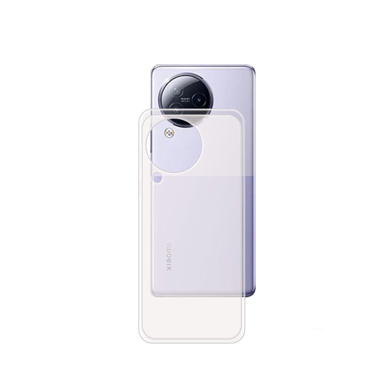 Microcase Xiaomi Civi 3 Slim Serisi Soft TPU Silikon Kılıf - Şeffaf AL3324