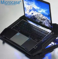 Microcase Yükseklik ve Hız Ayarlı Notebook Laptop Soğutucu Stand 4 Fanlı - AL3498