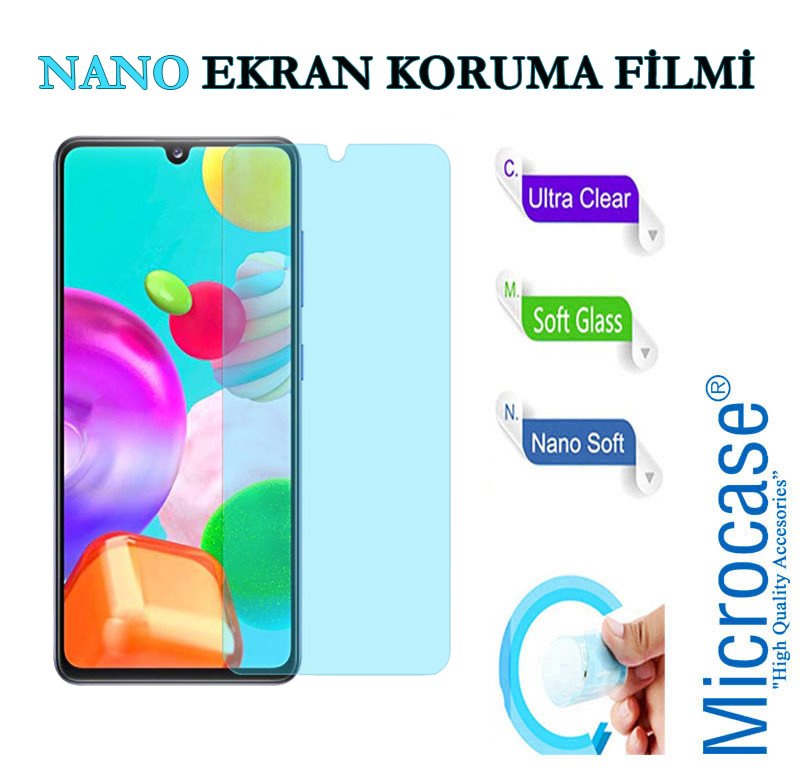 Microcase Samsung Galaxy A41 Nano Esnek Ekran Koruma Filmi