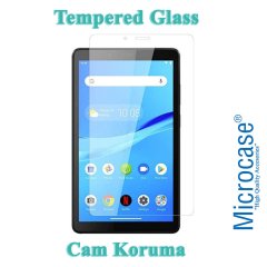 Microcase Lenovo Tab M7 TB-7305F 7 inch Tablet Universal Döner Stand Tablet Kılıfı + Tempered Glass Cam Koruma