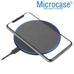 Microcase Universal 15W Wireless Kablosuz Hızlı Şarj Pedi Fast Wireless Charger Pad - AL3544