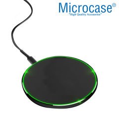 Microcase Universal 15W Wireless Kablosuz Hızlı Şarj Pedi Fast Wireless Charger Pad - AL3544
