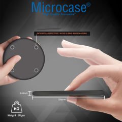 Microcase Universal 15W Wireless Kablosuz Hızlı Şarj Pedi Fast Wireless Charger Pad - AL3544