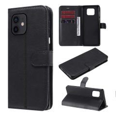 Microcase  Iphone 11  Darbeye Dayanıklı Cüzdanlı ve Standlı Kapaklı Deri Kılıf Siyah AL4232