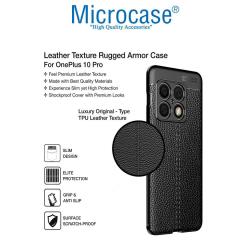 Microcase Huawei P50 Pro Leather Tpu Silikon Kılıf - Siyah