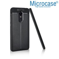 Xiaomi Redmi 5 Plus Leather Tpu Silikon Kılıf +Cam