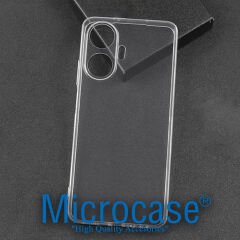 Microcase Realme C55 Slim Serisi Soft TPU Silikon Kılıf - Şeffaf AL3324