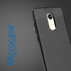 Xiaomi Redmi 5 5.7' Leather Tpu Silikon Kılıf + Tempered Cam