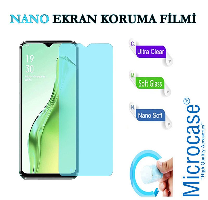 Microcase Oppo A91 Nano Esnek Ekran Koruma Filmi