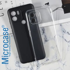 Microcase Xiaomi Poco C51 Slim Serisi Soft TPU Silikon Kılıf - Şeffaf AL3324