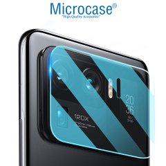 Microcase Xiaomi Mi 11 Ultra Kamera Camı Lens Koruyucu Nano Esnek Film Koruyucu