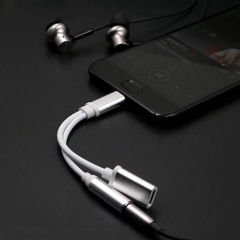 TYPE-C USB C 2in1 Şarj + Kulaklık Dönüştürücü 3.5 mm jack Adaptör