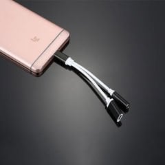 TYPE-C USB C 2in1 Şarj + Kulaklık Dönüştürücü 3.5 mm jack Adaptör