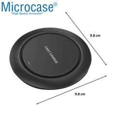 Microcase Universal 10W Wireless Kablosuz Hızlı Şarj Pedi Fast Wireless Charger Pad - AL3541