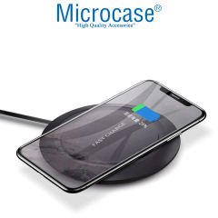 Microcase Universal 10W Wireless Kablosuz Hızlı Şarj Pedi Fast Wireless Charger Pad - AL3541