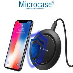 Microcase Universal 10W Wireless Kablosuz Hızlı Şarj Pedi Fast Wireless Charger Pad - AL3541