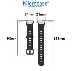 Microcase Honor Band 6 için Silikon Kordon Kayış - KY54