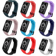 Microcase Honor Band 6 için Silikon Kordon Kayış - KY54