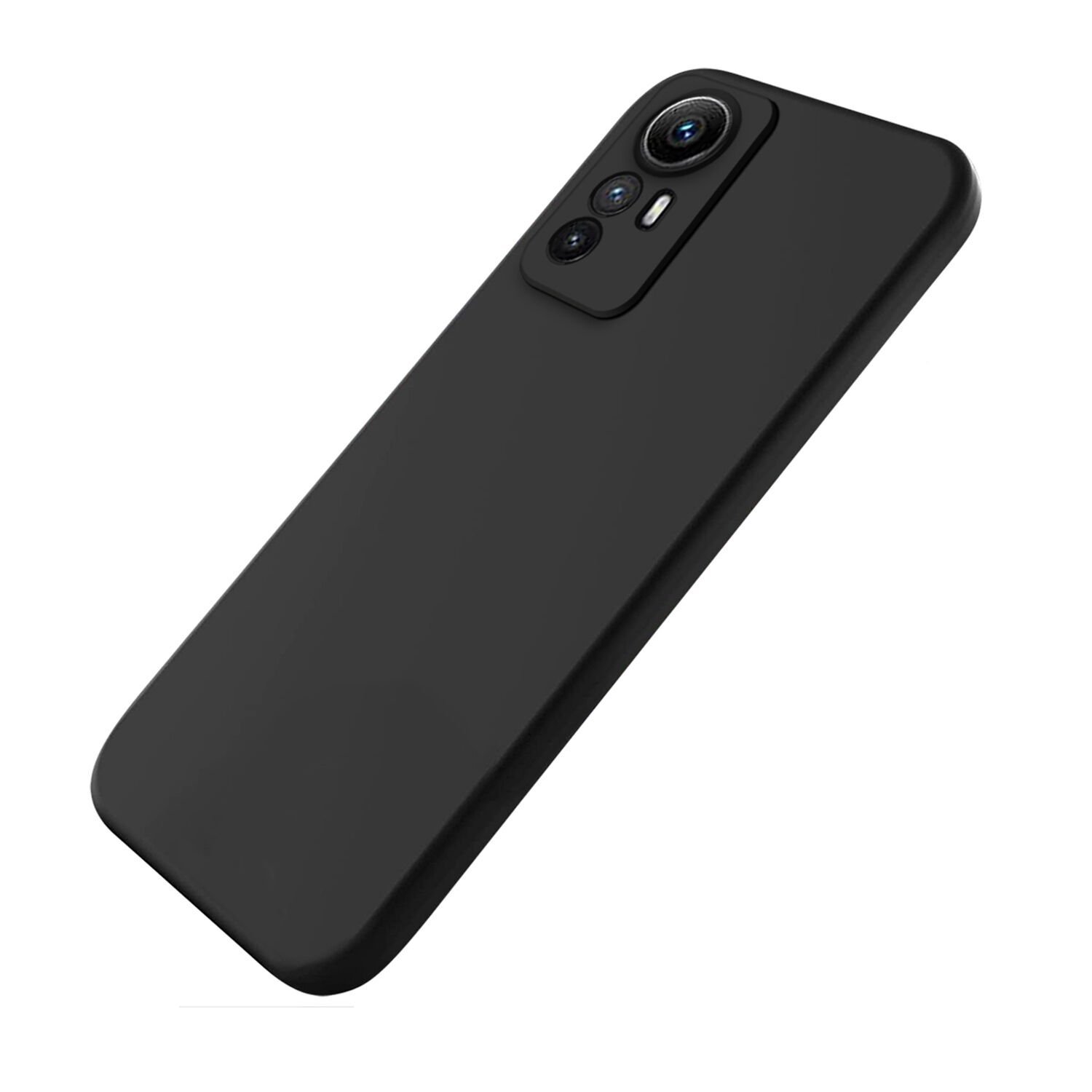 Microcase Xiaomi Redmi Note 12S 4G Elektrocase Serisi Silikon Kılıf - Siyah AL3340