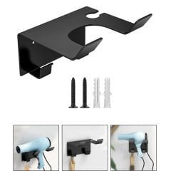 Microcase Paslanmaz Çelik Saç Kurutma Fön Makinesi Tutucu Stand Banyo Organizeri AL4557