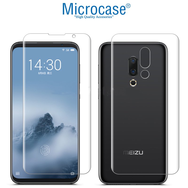 Microcase Meizu 16TH Full Ön Arka Kaplama Soft Koruma Film