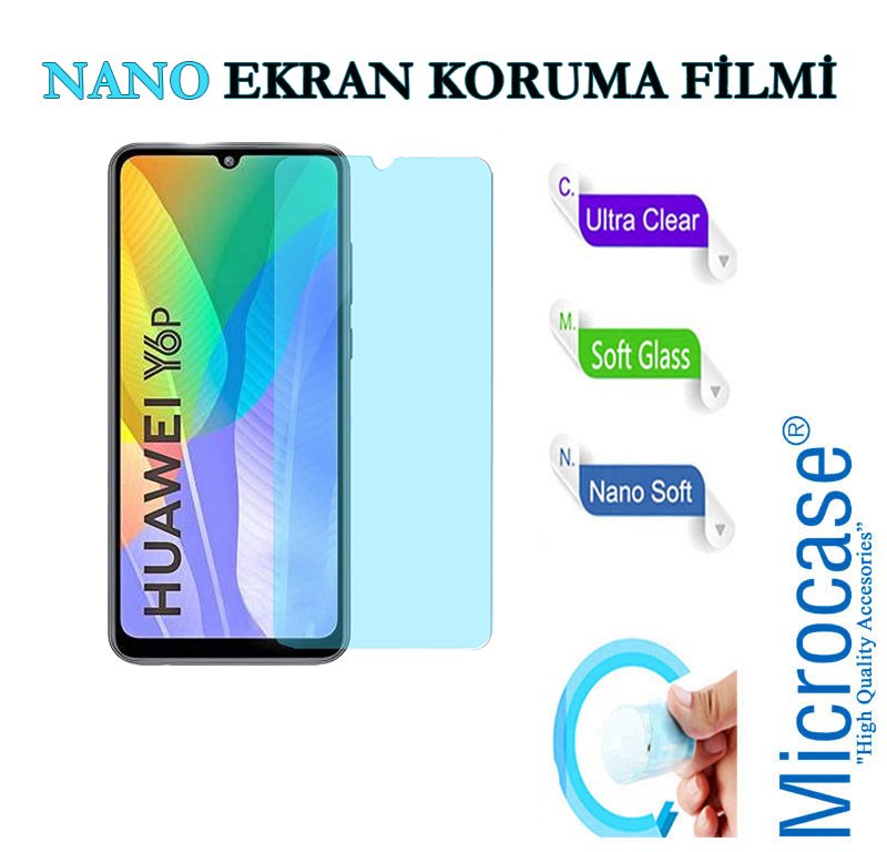 Microcase Huawei Y6P Nano Esnek Ekran Koruma Filmi