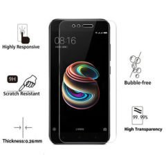 Xiaomi Mi 5x - A1 Tempered Glass Cam Ekran Koruma