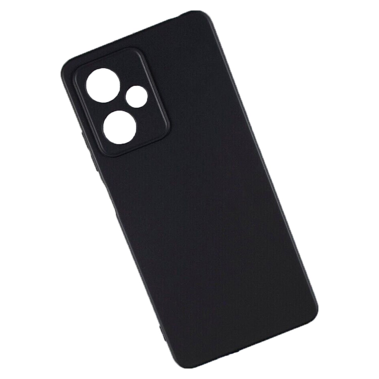 Microcase Xiaomi Redmi Note 12R 6.79 inch Elektrocase Serisi Silikon Kılıf - Siyah AL3340