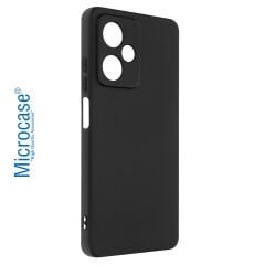 Microcase Xiaomi Redmi Note 12R 6.79 inch Elektrocase Serisi Silikon Kılıf - Siyah AL3340