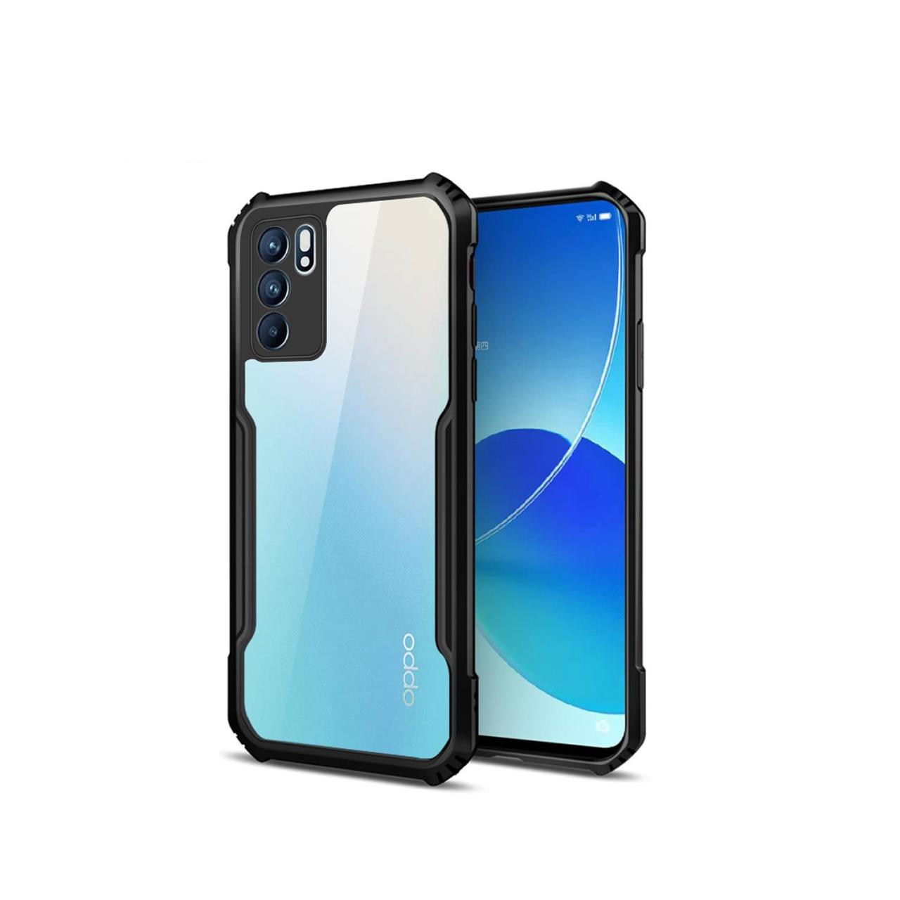 Microcase Oppo A16 Airbag Serisi Köşe Korumalı Kılıf