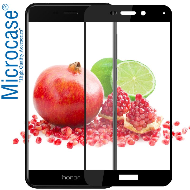 Huawei Honor 6C Pro Tam Kaplayan Çerçeveli Tempered Ekran Koruma