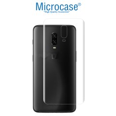 Microcase OnePlus 6T Full Arka Kaplama TPU Soft Koruma Filmi
