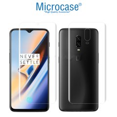 Microcase OnePlus 6T Full Ön Arka Kaplama TPU Soft Koruma Filmi