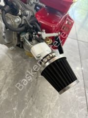 5,5HP 6,5HP  7 HP (200CC - 212CC) BENZİNLİ MOTOR İÇİN ADAPTÖRLÜ AÇIK HAVA FİLTRESİ BAĞLAMA ADAPTÖRLÜ