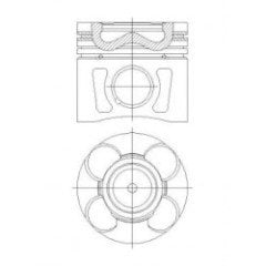 MOTOR PİSTON SEGMAN DOBLO-FİORİNO- LINEA-GRANDE PUNTO-ASTRA 1.3 CDTI 16V STANDART Euro5 69.60 mm