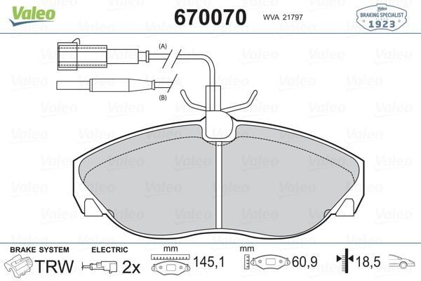 ÖN BALATA FİŞLİ BOXER-DUCATO-JUMPER 1400kg 94-02