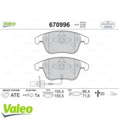 ÖN BALATA AUDI A4 - A5 09 GDB1814