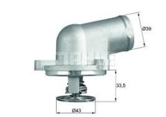 TERMOSTAT KOMPLE MERCEDES-BENZ C-CLASS W203 87C