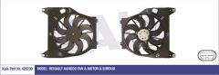 FAN MOTORU DAVLUMBAZLI RENAULT KANGOO 200W-385mm