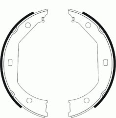 ARKA PABUÇ BALATA BMW F30 F35 F80 2011 F31 12 F34 F32 F82 13 F33 F83 13 F36 14 E84 X1