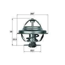 TERMOSTAT BMW E21 E30 E28 E34 M20 M21