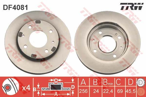 ÖN FREN AYNASI HAVALI CARISMA 1.8I-VOLVO S40-V40 1.6I 16V/1.8 16V/1.9TD/2.0 16V/2.0T 95